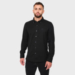 Men's Pique Button Down Shirt - JAMES BARK
