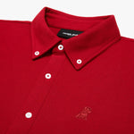Men's Pique Button Down Shirt - JAMES BARK