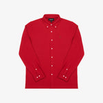 Men's Pique Button Down Shirt - JAMES BARK