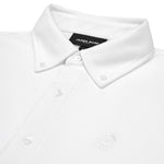 Men's Pique Button Down Shirt - JAMES BARK