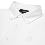 Men's Pique Button Down Shirt - JAMES BARK