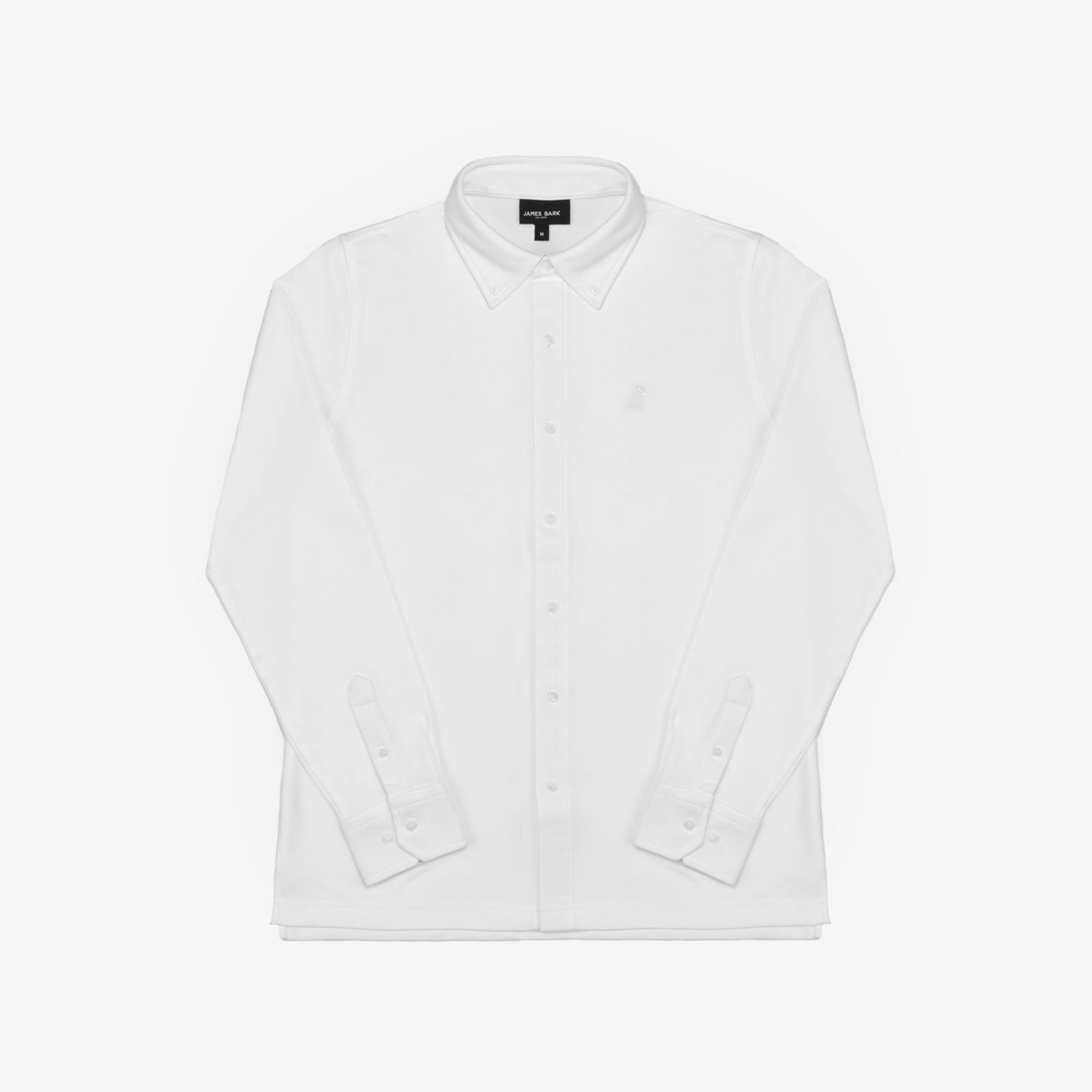 Men's Pique Button Down Shirt - JAMES BARK
