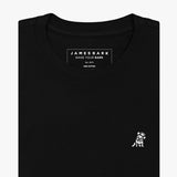 James Bark Crew Neck T-Shirt in color Black