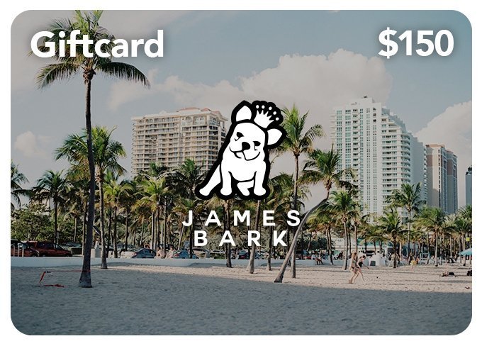 James Bark 150 gift card 
