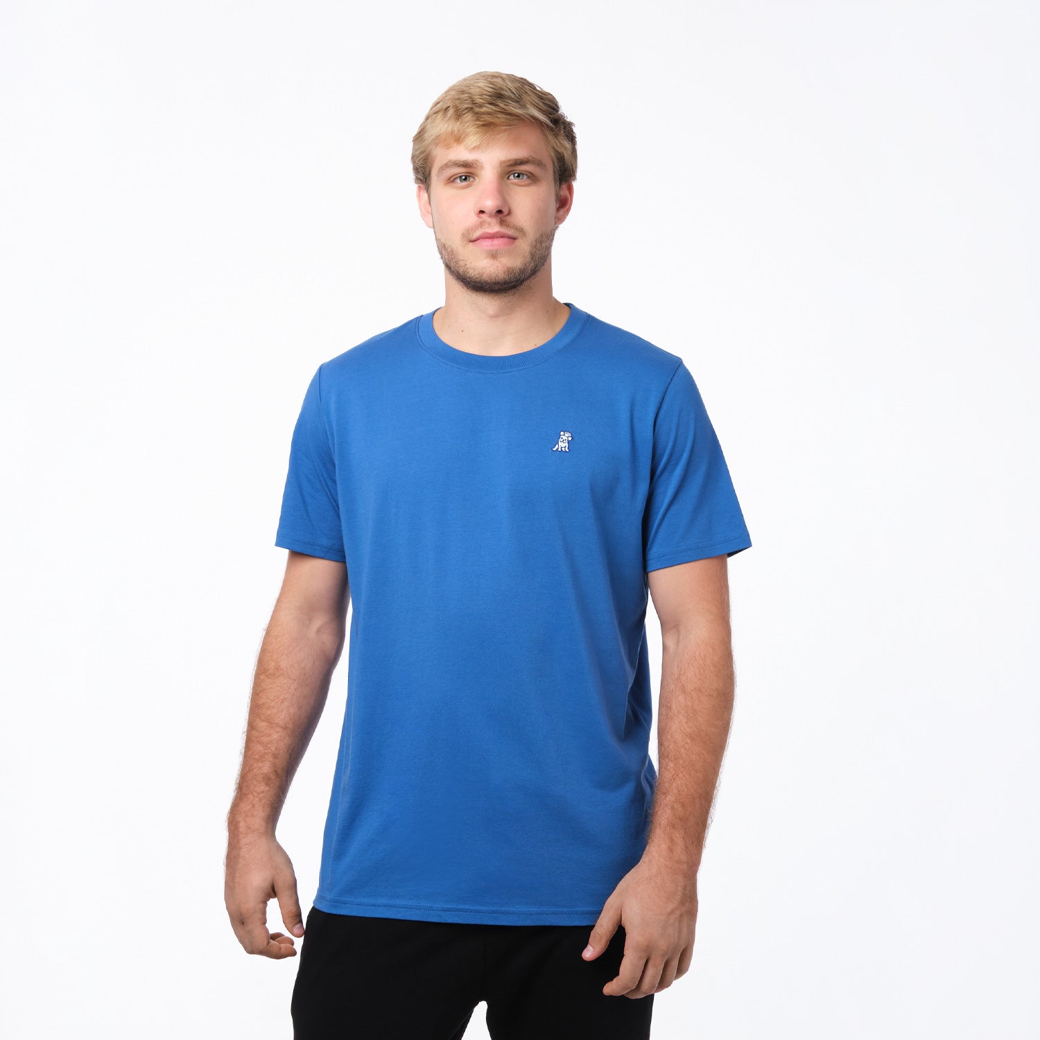 Men's Crew Neck Jersey T-Shirt - JAMES BARK