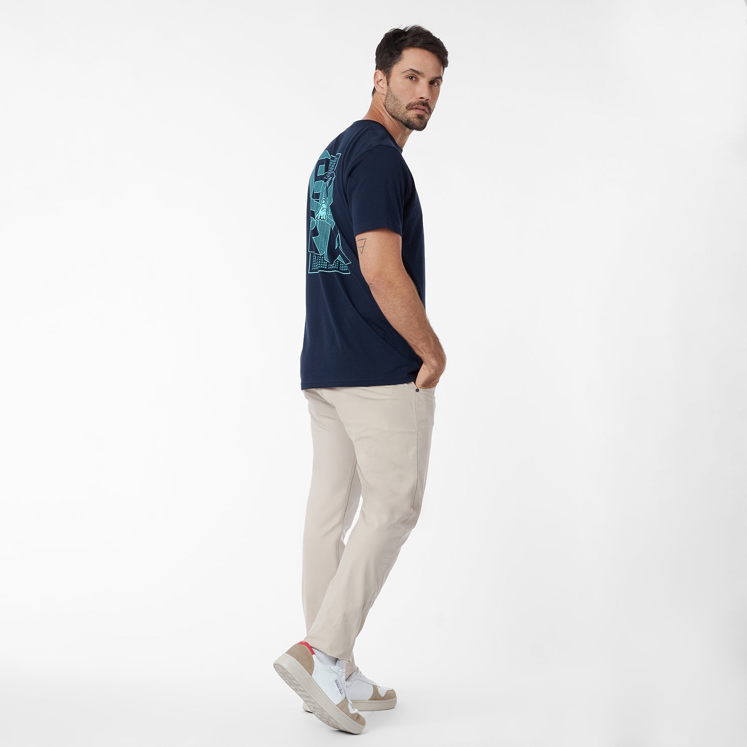 Men's 3D Bark Graphic Tee - JAMES BARK