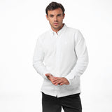 Men's Pique Button Down Shirt - JAMES BARK