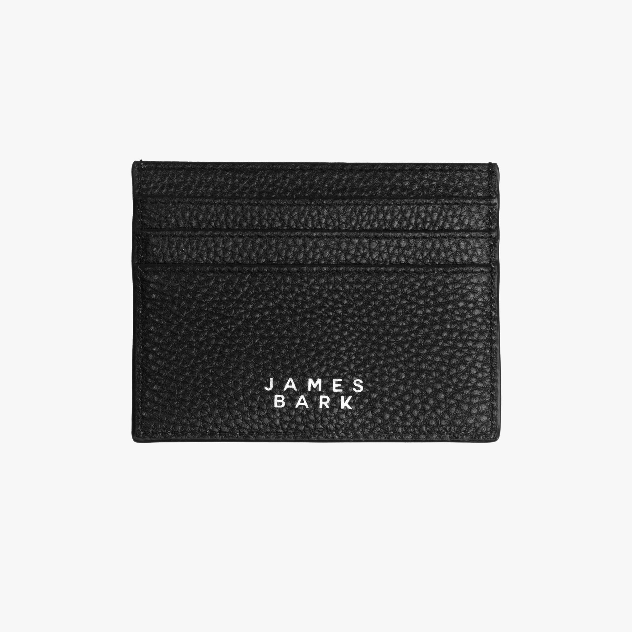 Leather Card Holder - JAMES BARK