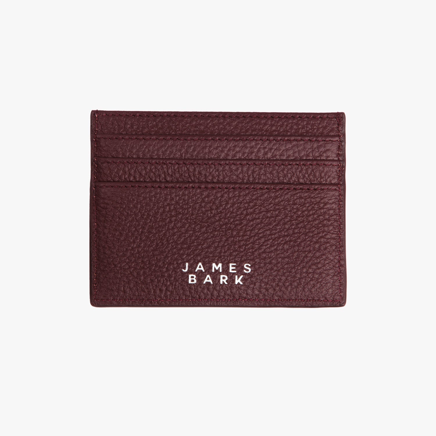 Leather Card Holder - JAMES BARK