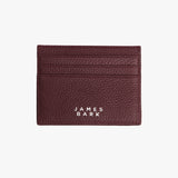 Leather Card Holder - JAMES BARK