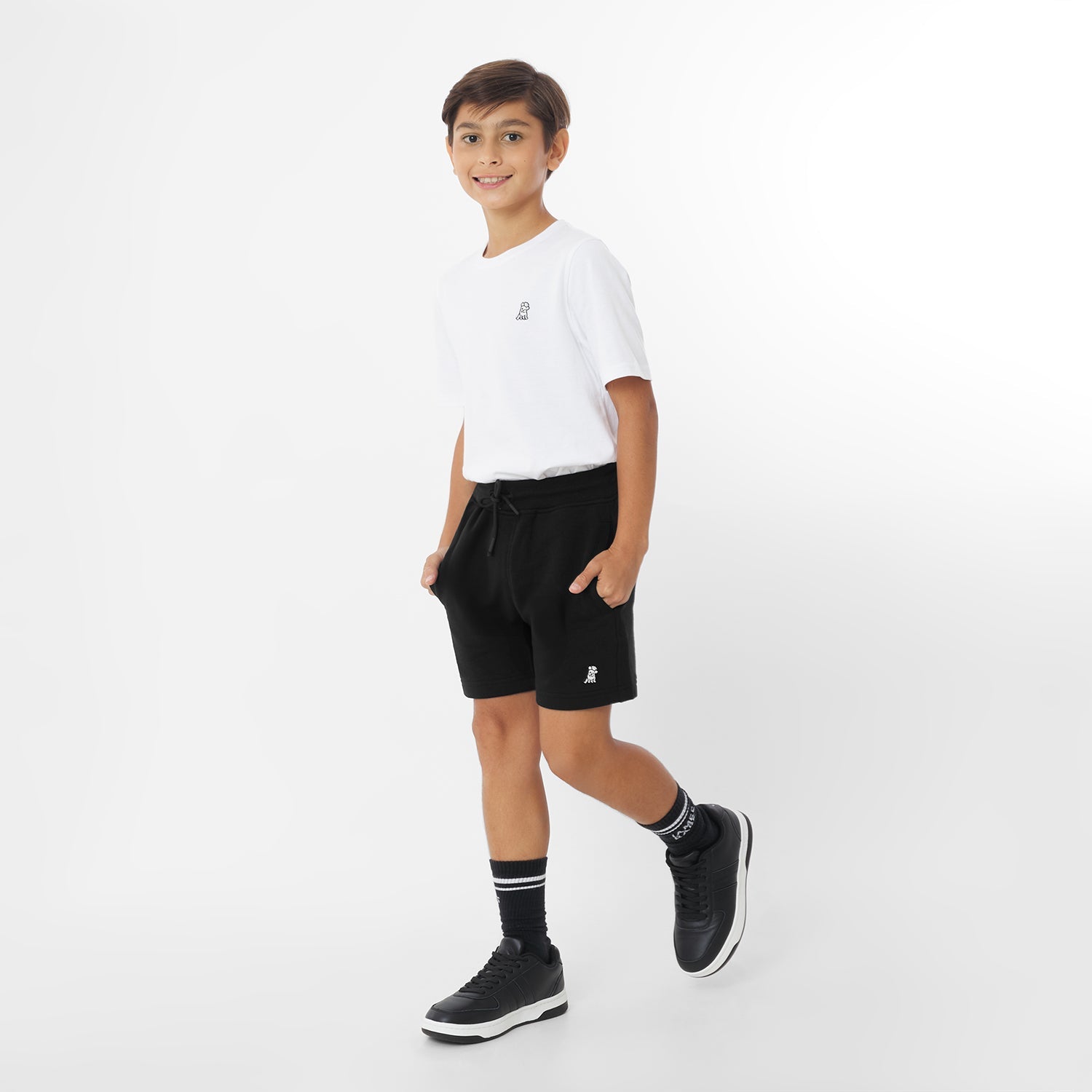 Kid's French Terry Shorts - JAMES BARK