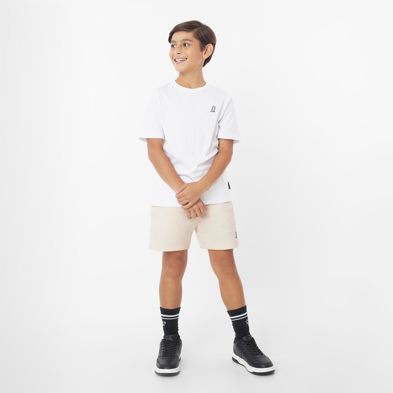 Kid's French Terry Shorts - JAMES BARK