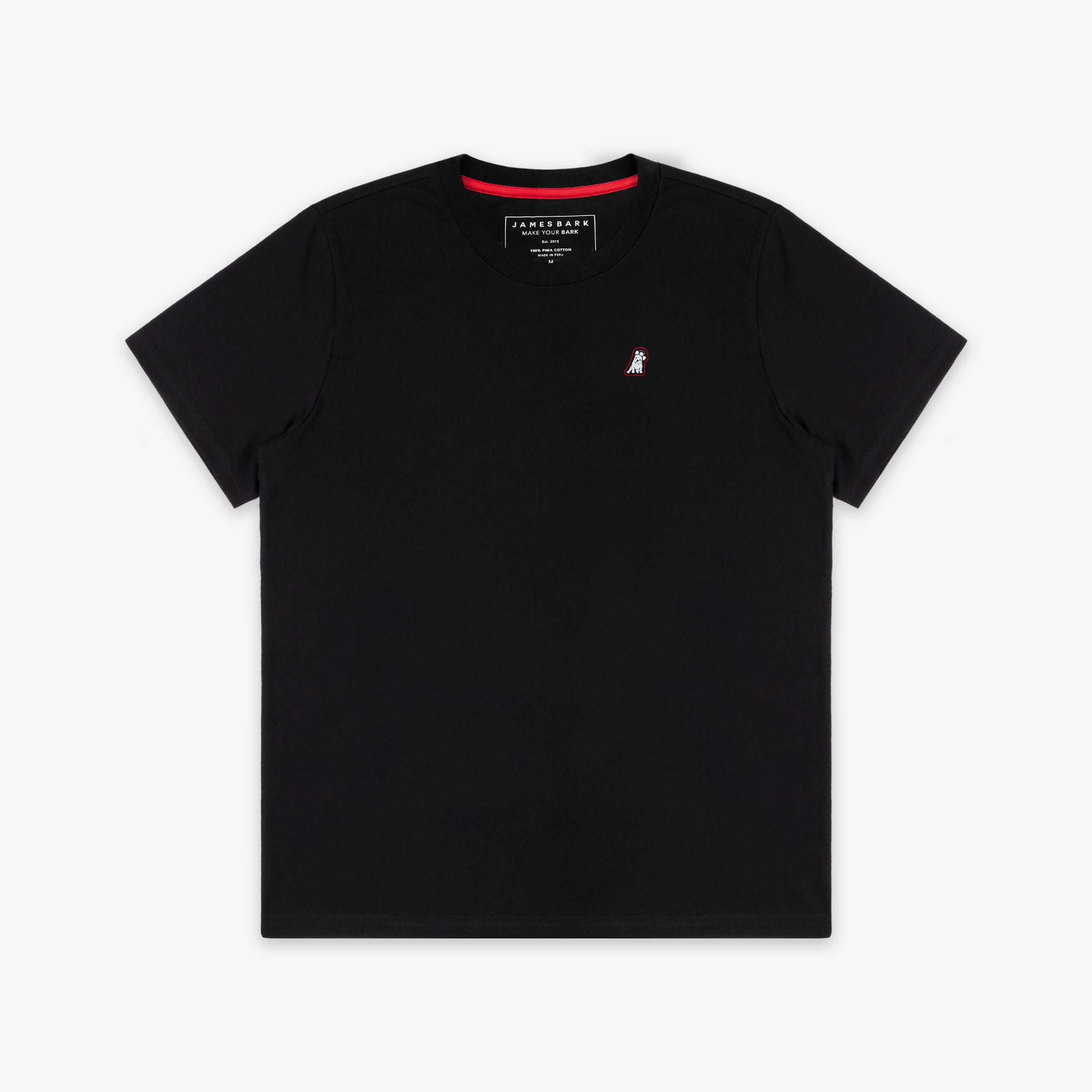 Men's Crew Neck Jersey T-Shirt - JAMES BARK