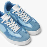 Zapatillas bajas retro para hombre - AZUL