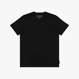 Camiseta de cuello redondo para hombre — Belleza Negra/Negro