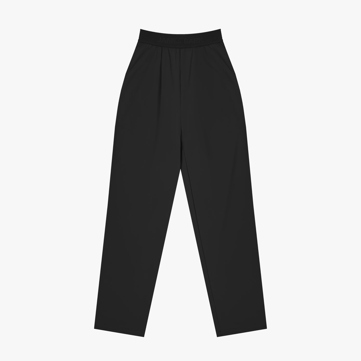 Black pants on a white background