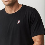 Men's Crew Neck Jersey T-Shirt - JAMES BARK