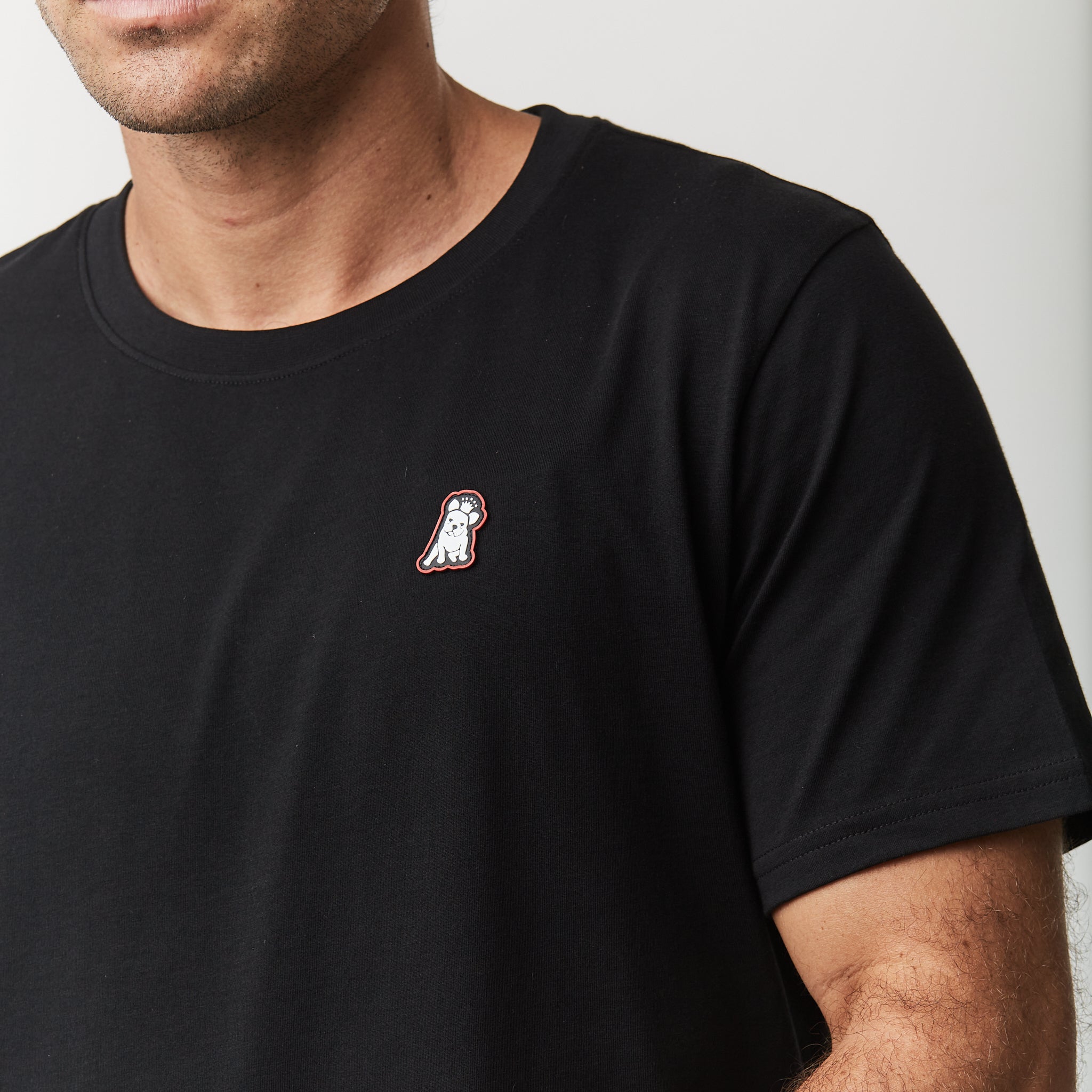 Men's Crew Neck Jersey T-Shirt - JAMES BARK