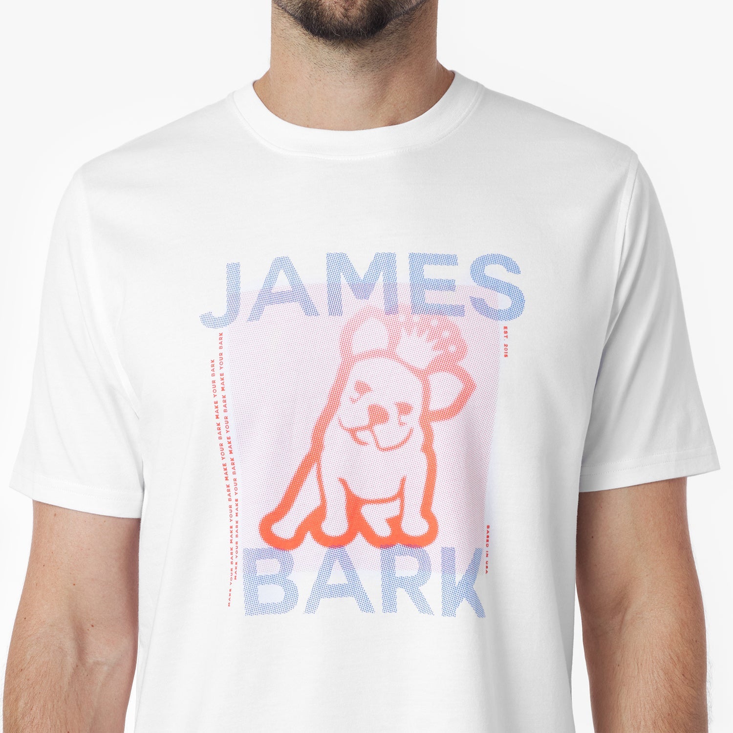 Men's Dog Logo Graphic Tee - JAMES BARK