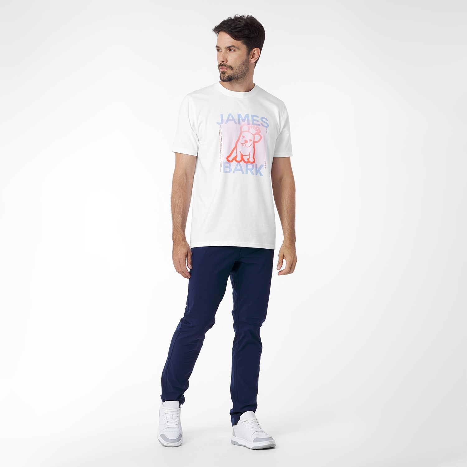 Men's Dog Logo Graphic Tee - JAMES BARK