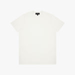 White t-shirt on a white background with 'James Bark' label.
