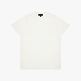 White t-shirt on a white background with 'James Bark' label.