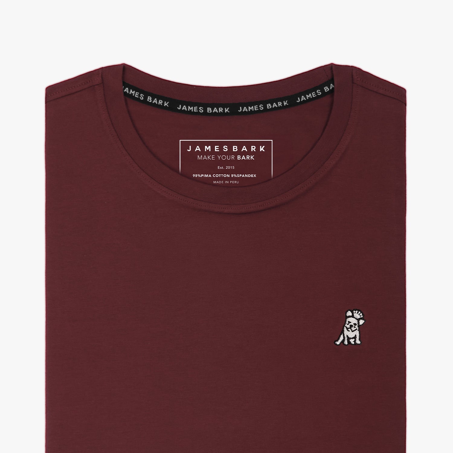 Women's Crew Neck Jersey T-Shirt - JAMES BARK