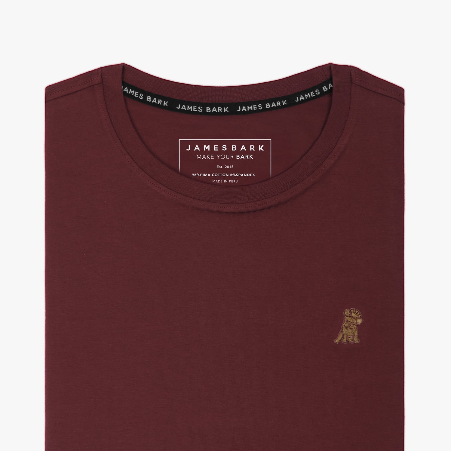 Women's Crew Neck Jersey T-Shirt - JAMES BARK