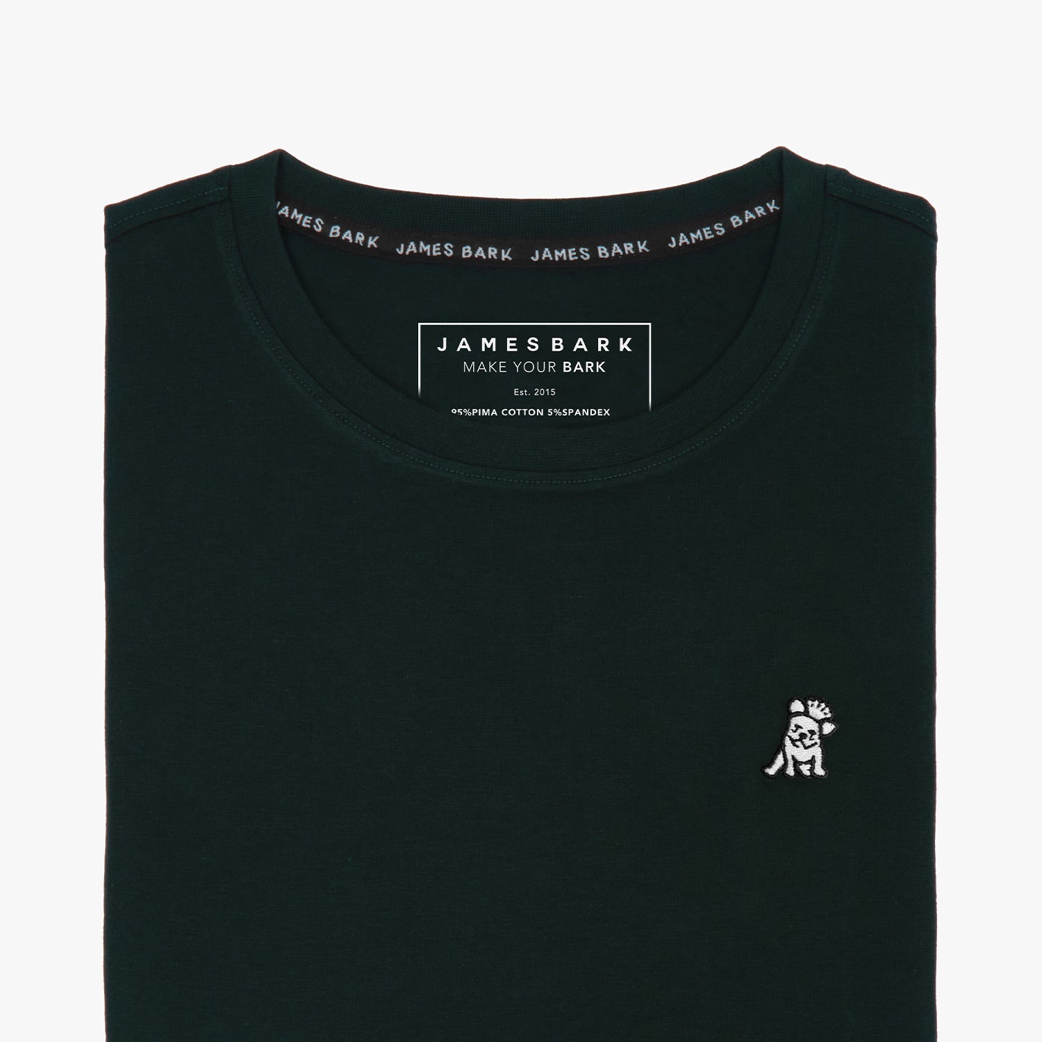 Women's Crew Neck Jersey T-Shirt - JAMES BARK