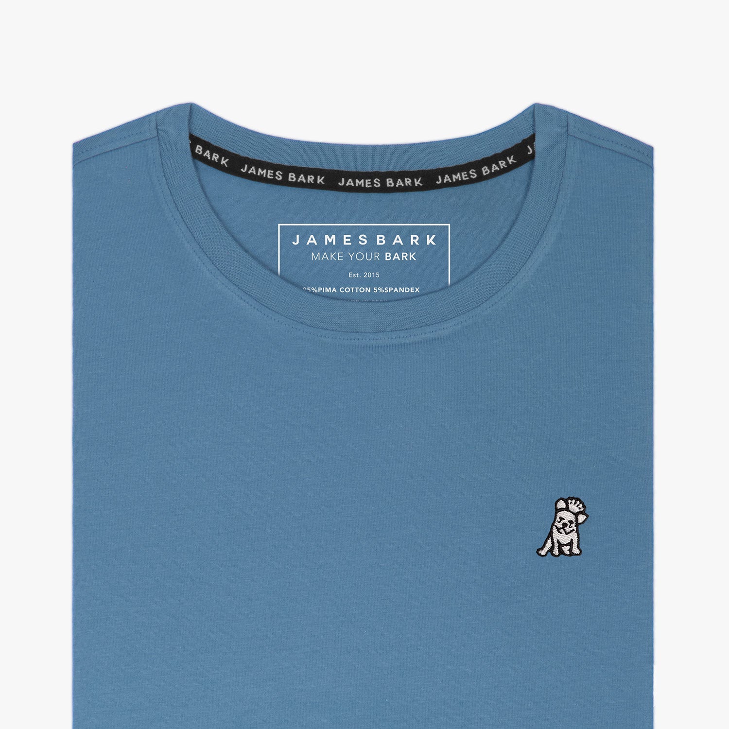 Women's Crew Neck Jersey T-Shirt - JAMES BARK