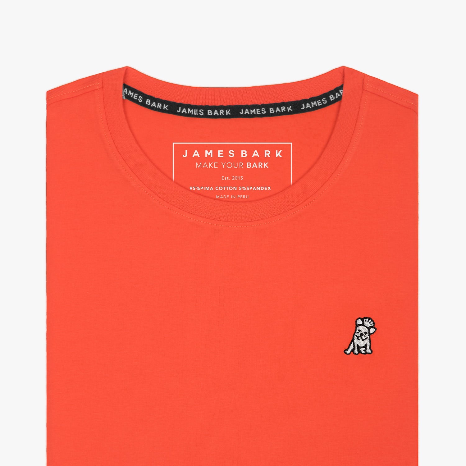 Women's Crew Neck Jersey T-Shirt - JAMES BARK