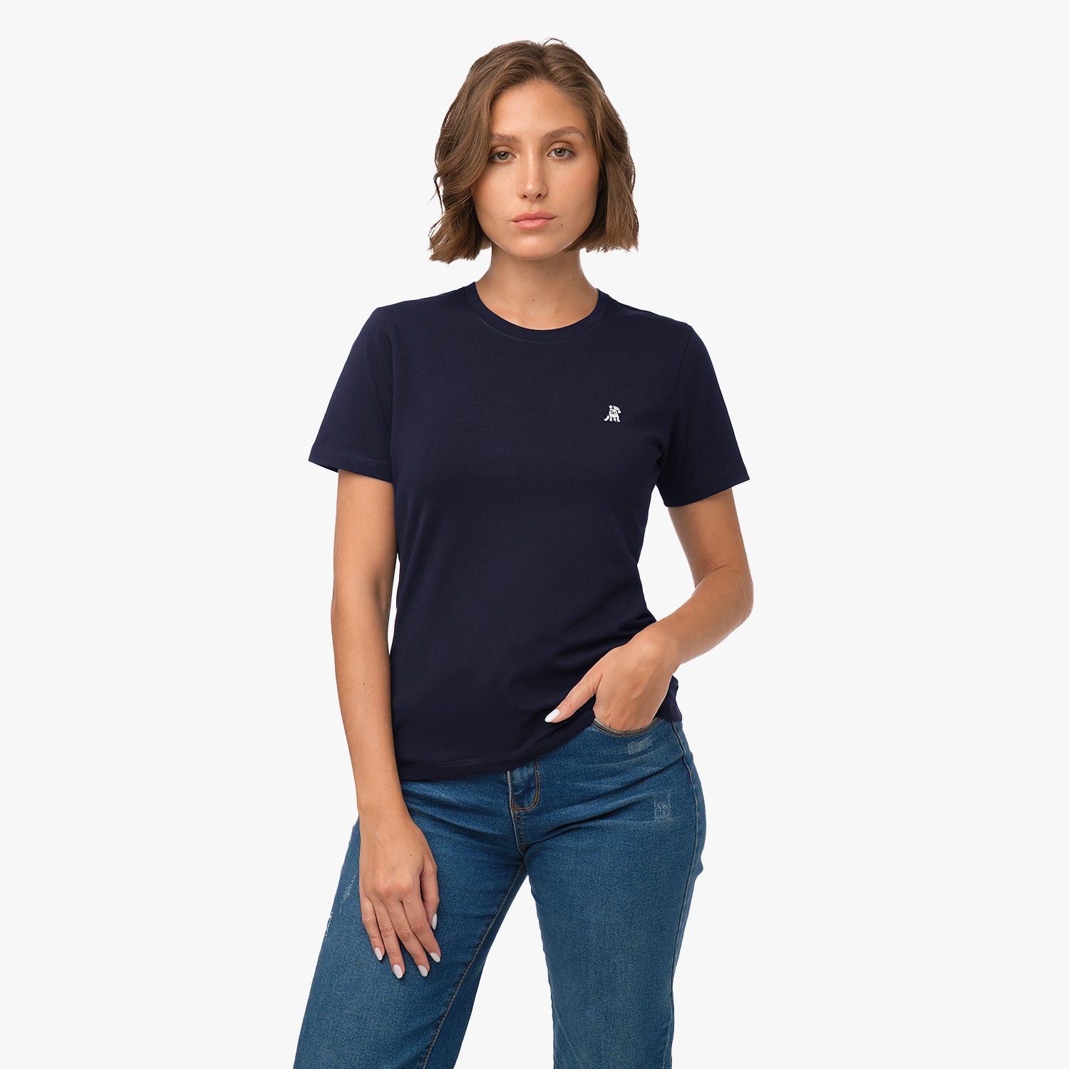 Women's Crew Neck T-Shirt - JAMES BARK