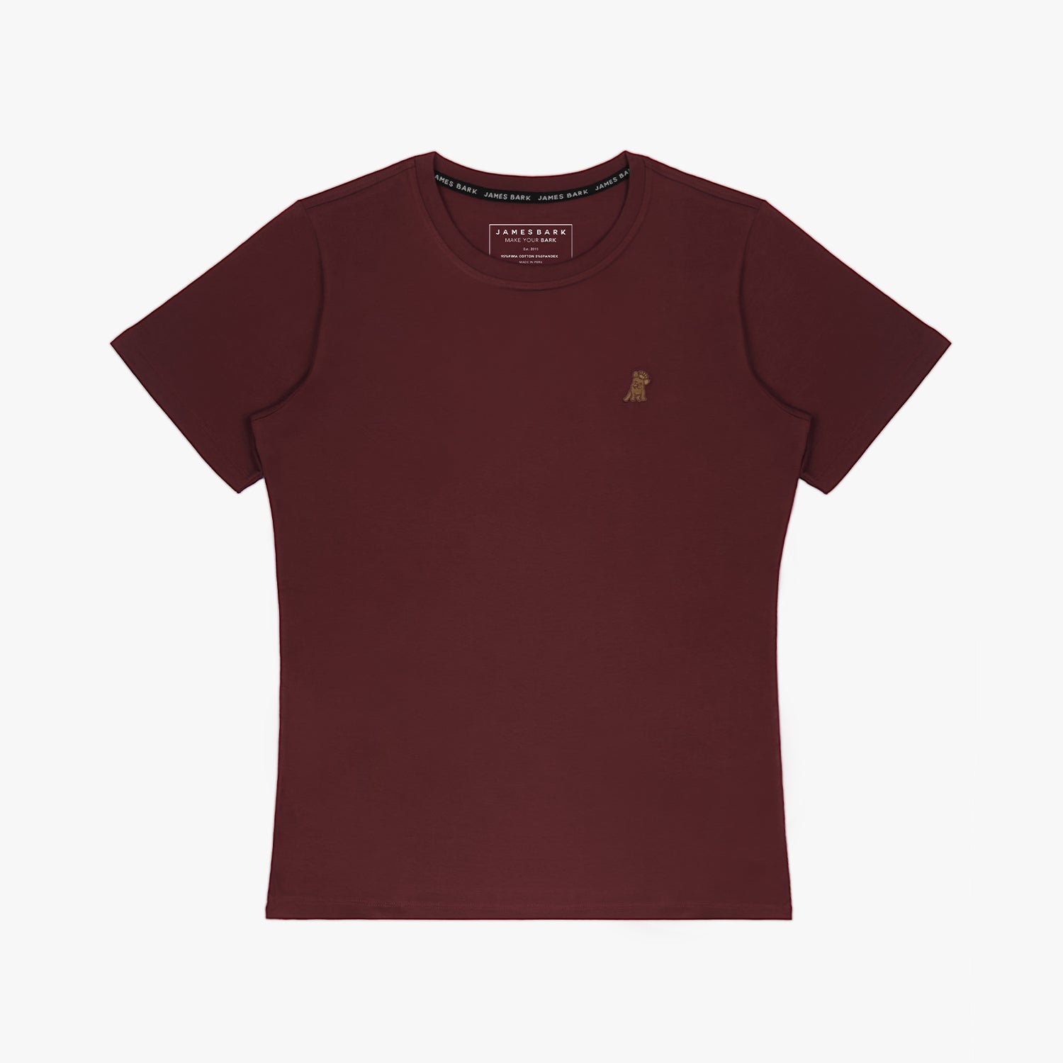Women's Crew Neck Jersey T-Shirt - JAMES BARK