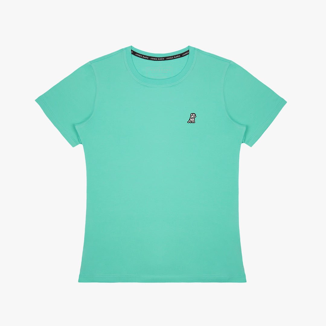 Women's Crew Neck Jersey T-Shirt - JAMES BARK