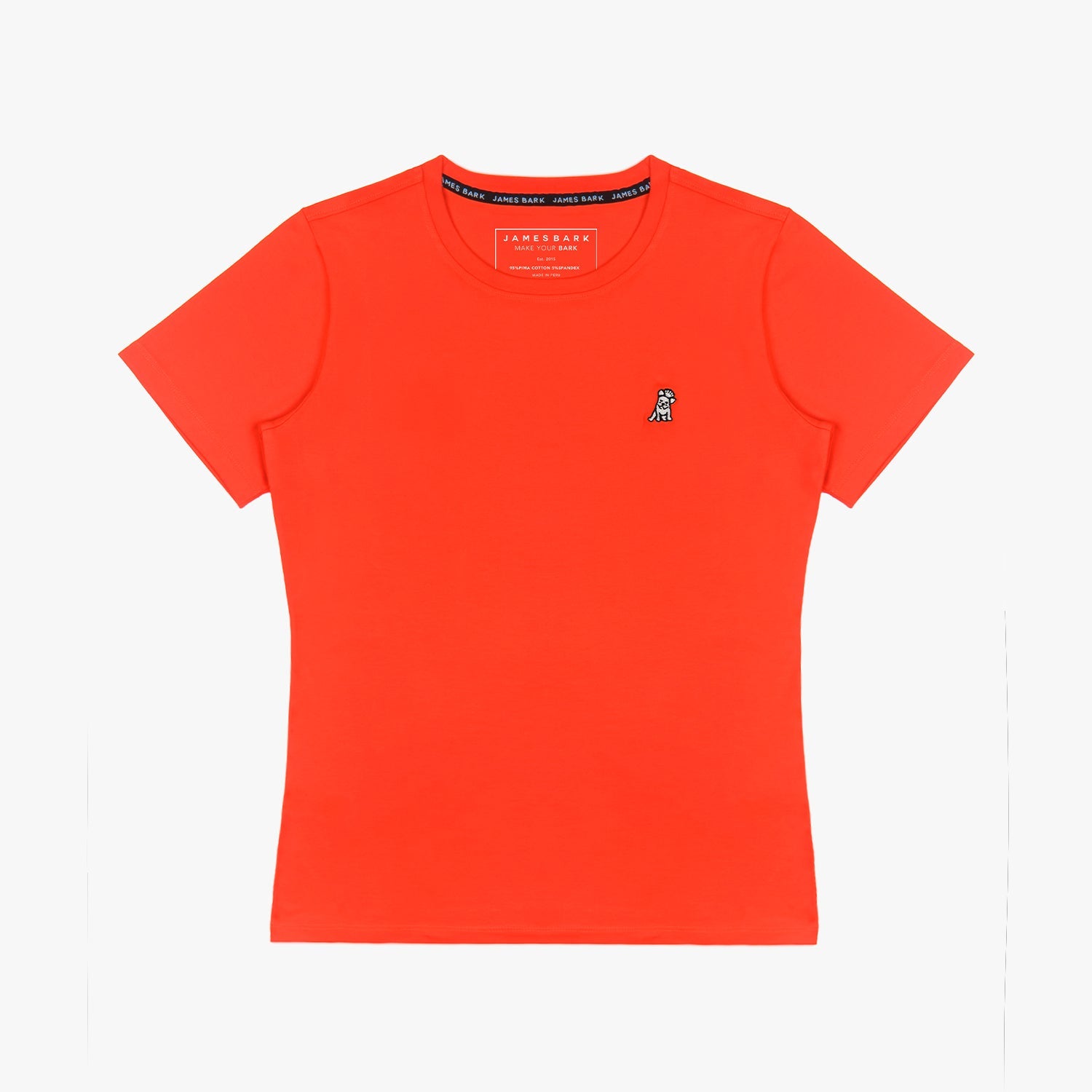 Women's Crew Neck Jersey T-Shirt - JAMES BARK