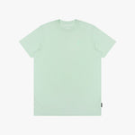 Light green t-shirt on a white background