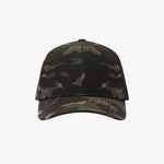 Camo 6 - Panel Recycled Cap - JAMES BARK
