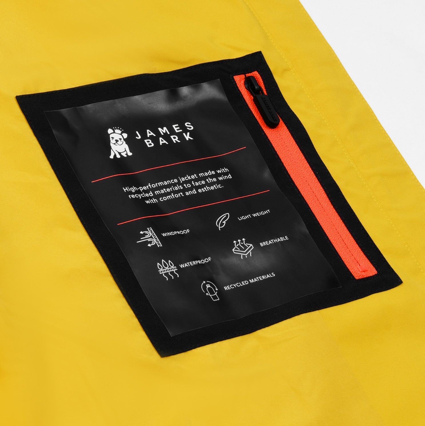 Men's Windbreaker Jacket - JAMES BARK