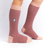 Kid's Striped Printed Socks - JAMES BARK