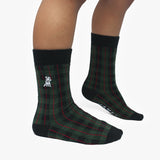 Kids' Plaid Printed Socks - JAMES BARK