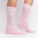 Women's Logo Sport Striped Socks - JAMES BARK