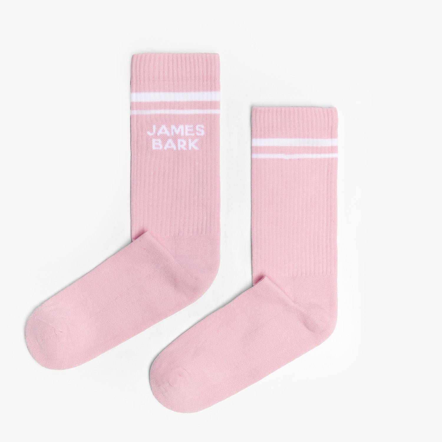 Women's Logo Sport Striped Socks - JAMES BARK