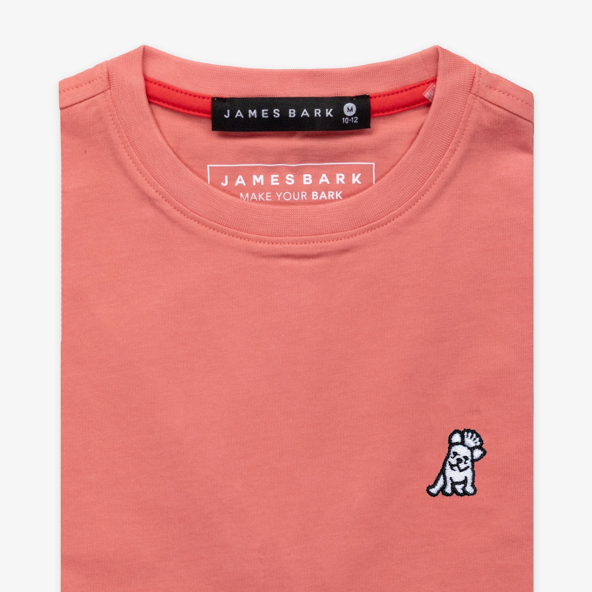 Kid's Crew Neck Jersey T-Shirt - JAMES BARK