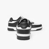Men Low Retro Sneakers - WHITE/BLACK