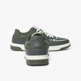 Men Low Retro Sneakers - GREEN/GRAY