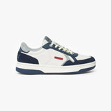 Men Low Retro Sneaker - ICE/BLUE