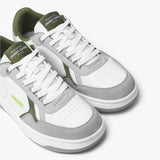 Men Low Retro Sneaker - WHITE/GRAY