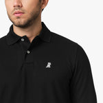Men's Long Sleeve Polo Shirt - JAMES BARK