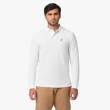 Men's Long Sleeve Polo Shirt - JAMES BARK