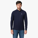 Men's Long Sleeve Polo Shirt - JAMES BARK